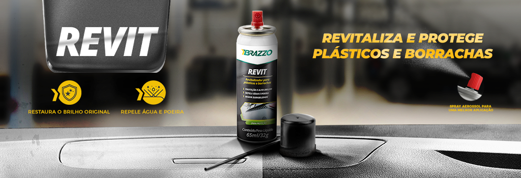 revitalizador plasticos automotivos borrachas ressecadas brazzo